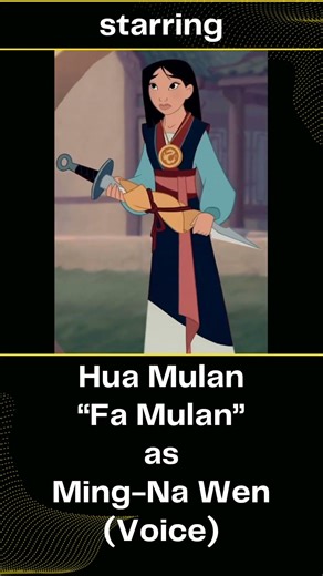 MULAN (1998) | Real People vs Cast | Based on a True Story