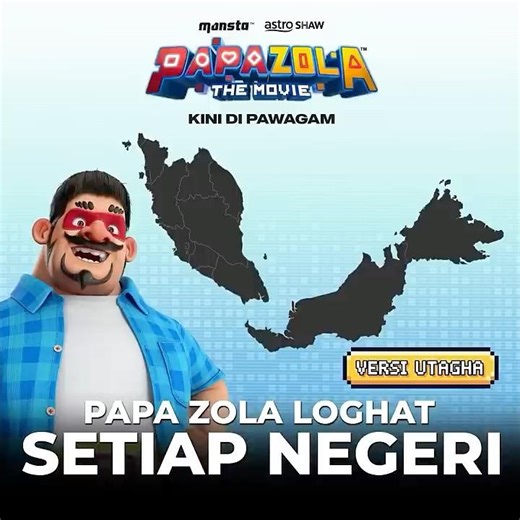 Papa terai loghat utagha. Boleh noh tagha tu? #papazolathemovie KINI DI PAWAGAM!