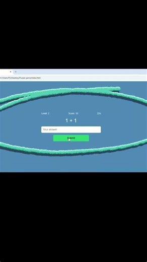 Beginners can make this game 🤓 #shorts #coding #web design #python #coding blog #python