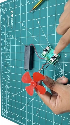 Change DC Motor Direction Instantly | Simple DIY