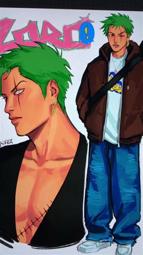Step-by-Step Guide on Drawing Zoro from One Piece