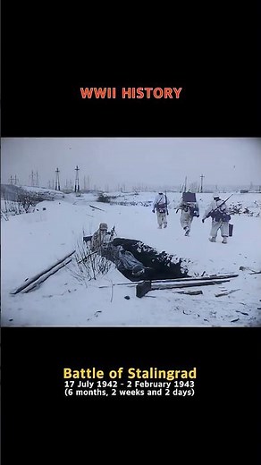 BATTLE OF STALINGRAD, the fiercest battle on the Eastern Front in the Second World War #ww2 #history