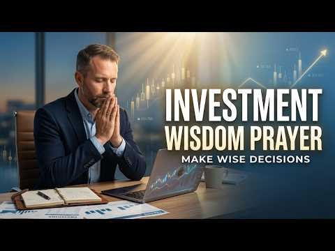 God Give Me Wisdom — Prayer for Investments