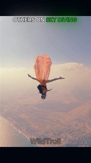 Others on sky diving ☠️🤕vs last man #short #edits #funny #video