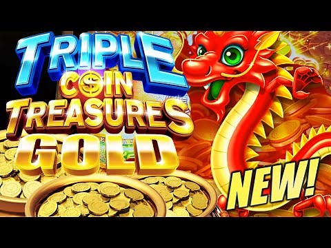 ★NEW SLOT!★ TRIPLE COIN TREASURES GOLD 😍 COULDN'T STOP BUYING BONUSES! Slot Machine (AGS)