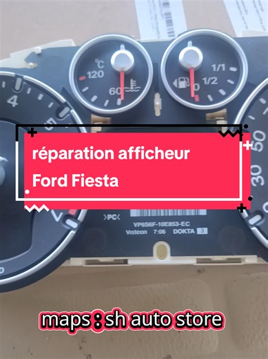 réparation afficheur Ford Fiesta ghia #اكسسوارات_سيارات #ford #fordfiesta
