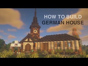 [Minecraft] How to build a German House | Houses around the World #2