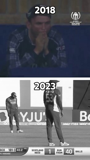 2.1M views · 17K reactions | 2018 to 2023 = Roles reversed for Scotland and the West Indies  #CWC23 #Cricket #ICC | ICC - International Cricket Council | Facebook