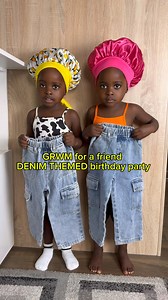 652K views · 11K reactions | She asked her friends for a DENIM THEMED PARTY for her birthday and the girls DELIVERED!! | official kktwins | Facebook