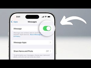How to Turn On iMessage on iPhone! (2026)