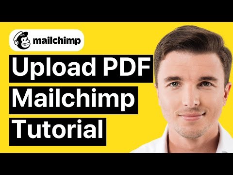 How to Upload a PDF file in Mailchimp (Easy Tutorial)