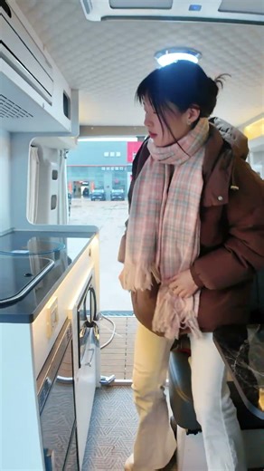 Ford T8 campervan, a powerful motorhome suitable for two people traveling together