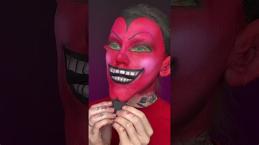 Him from Powerpuff Girls looks fabulously evil in this tutorial