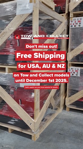Free Freight and Tail Lift Delivery with FREESHIPPING. USA, NZ & AU! Terms and Conditions Apply. | Tow and Collect