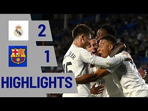 Real Madrid vs Barcelona | Full Match Highlights | #realmadrid #bercelona #football #highlights