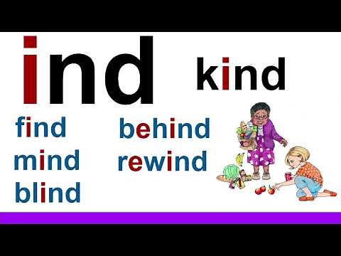 Easy Spelling Pattern: IND in Kind