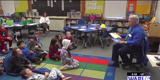 Students learn the importance of reading with WABI