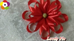 DIY Handmade Flowers - Satin Ribbon Flowers Tutorial ! Full tutorial : https://www.youtube.com/watch?v=SdDG1C3HjEA | DIY Crafts & Flower Tutorials