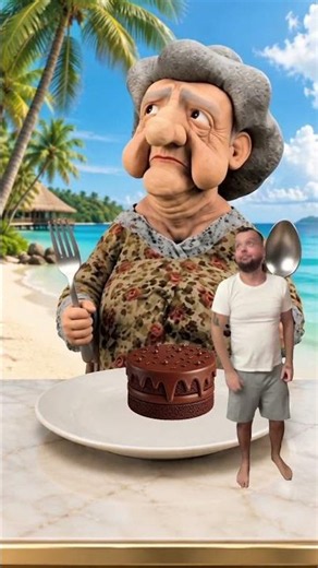 Never Eat Fun Evil Granny's Chocolate Cake