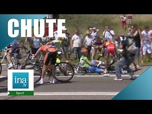 Chutes dans la 1ère étape du Tour de France 2010 | Archive INA