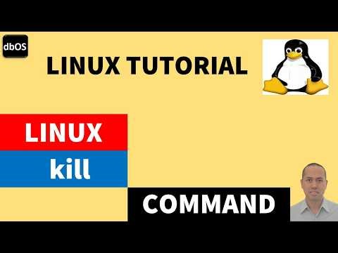 Linux kill command