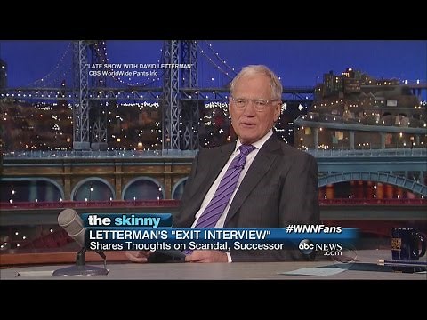 David Letterman Prepares to Sign Off