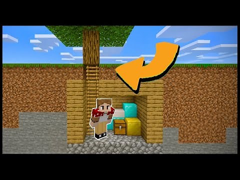 How to make an Unfindable Secret Base in Minecraft! - Tutorial
