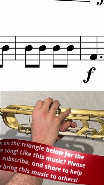 Washington Grays March Trumpet Solo (Play-Along Sheet Music Included!)