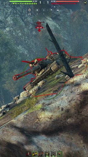 Object 452K video monkey gets 9k :) | 1240 block Ultra HD 4K | World of Tanks Replay #Shorts 1