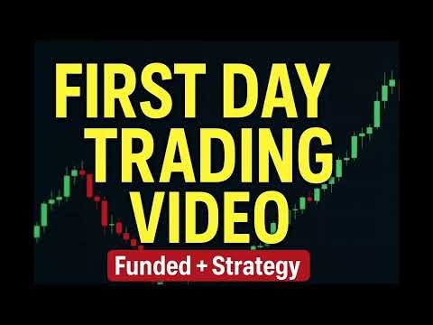 Day Trading For Beginners | My First Funded Trader Video (Strategy + Examples)