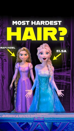 WAS ELSA’S HAIR THE HARDEST?