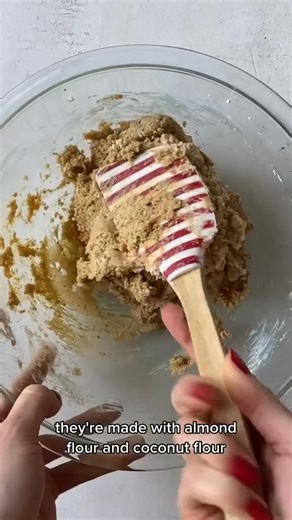 2.6K views · 28 reactions | Baking made simple! These Paleo Cookies are easy to make, naturally sweet, and always a hit with family. ½ cup coconut sugar ¼ cup coconut oil, room temperature ¼ cup ghee, or more coconut oil, room temp 2 eggs 1 tsp vanilla extract 1 ¼ cups almond flour ¼ cup coconut flour 1 tsp baking soda ½ tsp sea salt 1 cup paleo chocolate chunks | Organically Addison | Facebook