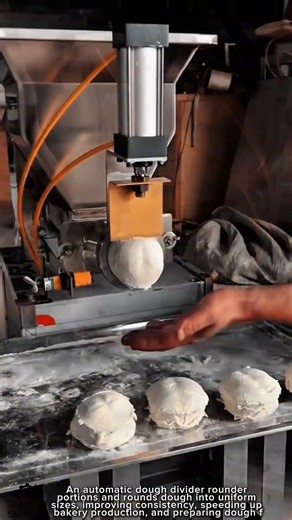 Dough Dividing Work Tool Using Automatic Dough Divider Rounder #worktool