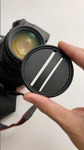 Homemade Lens Filter with Two Slits