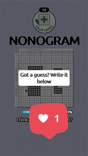 Can You Beat This 25x25 Nonogram Easy? #28 #rectanglegroups