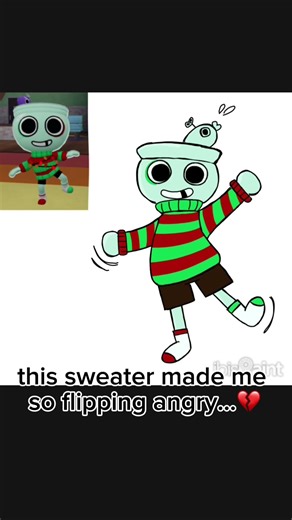 this text to speech voice is so goofy lol #dandysworld #drawing #finn #art #fyp #music #silly