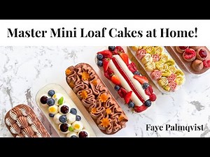 How to Bake Beautiful Mini Loaf Cakes | Home Bakers & Cake Business Tips
