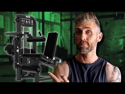 The BEST Leg Curl + Leg Extension Machine For Home Gyms | Temple Of Gainz 2.0