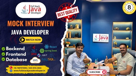 Java Full Stack Mock Interview for 3+ Years Experience | Crack MNC Interviews | Spring Boot With React JS