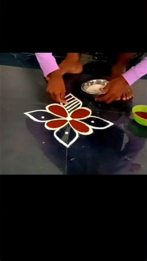 aadi amavasai special rangoli 🌹 | simple beginners padi kolam 🌹 | beautiful rangoli shorts