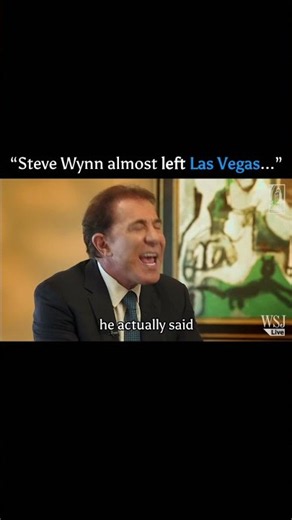 The Advice That Kept Steve Wynn in Vegas #stevewynn #opportunity