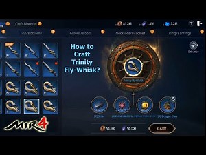 How to Craft Trinity Fly-Whisk (Secondary Weapon) in MIR4?