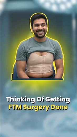 FTM Top Surgery in India: Full Process in 30 Sec #cosmeticsurgeon #doctor #shorts