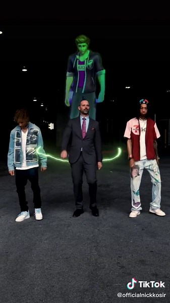 Nick Kosir (@officialnickkosir) - Ayo and Teo Fortnite Fly n Ghetto Dance