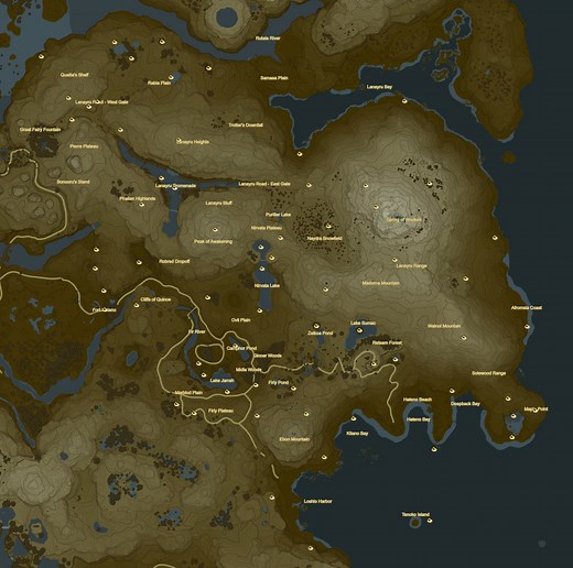 Hateno Korok Seed Locations - Zelda Dungeon