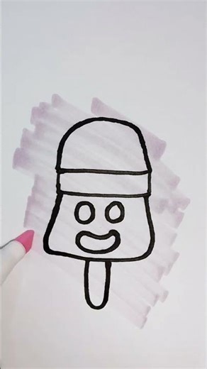 Satisfying doodle transformation！Easy Cool 🍨 drawing| Cute Kawaii Doodle #easydraw #drawingtutorial