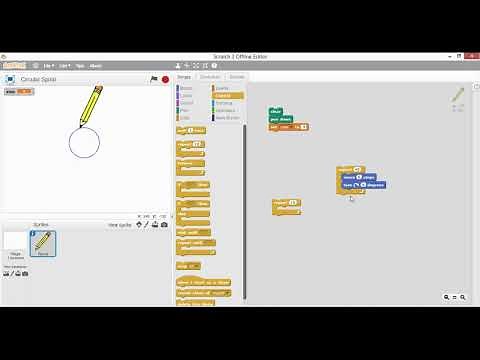 Circular Spiral | Step by Step Guide to Create Circular Spiral | Scratch Tutorial