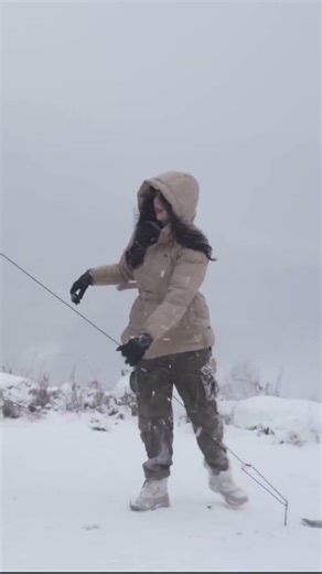 Snowstorm Camping Unsuccessful