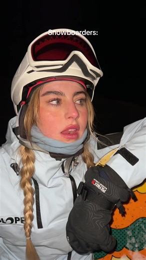 Skiers vs Snowboarders 🎿❄️🏂 #skitrip #ski #snowboard #valthorens #fyp @sara_18cgm