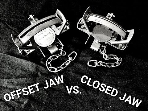 Offset Jaw vs. Closed (Regular) Jaw Traps